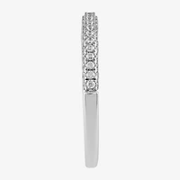 Love Lives Forever (G / I1) Womens 3/ CT. T.W. Lab Grown White Diamond 10K Gold Wedding Band