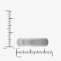 Mens 6mm Tungsten Comfort-Fit Ring