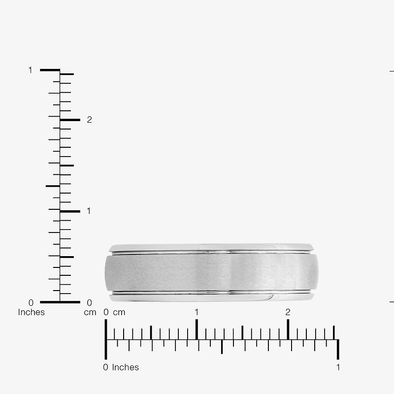 Mens 6mm Tungsten Carbide Ring