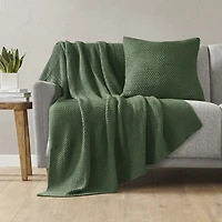 INK + IVY Bree Knit Square Pillow Cover