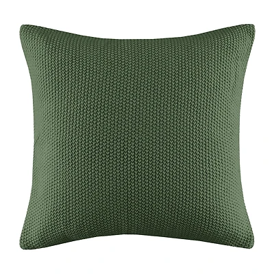 INK + IVY Bree Knit Square Pillow Cover