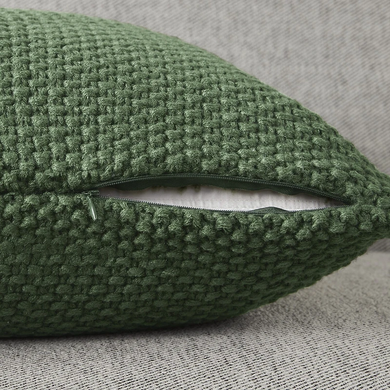 INK + IVY Bree Knit Square Pillow Cover