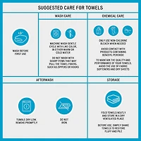 Madison Park Essentials Remy Cotton Super Soft Solid 6-pc. Quick Dry Bath Towel Set