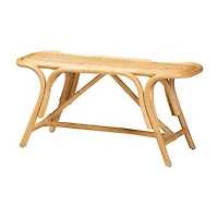 Septa Rattan Accent  Bench