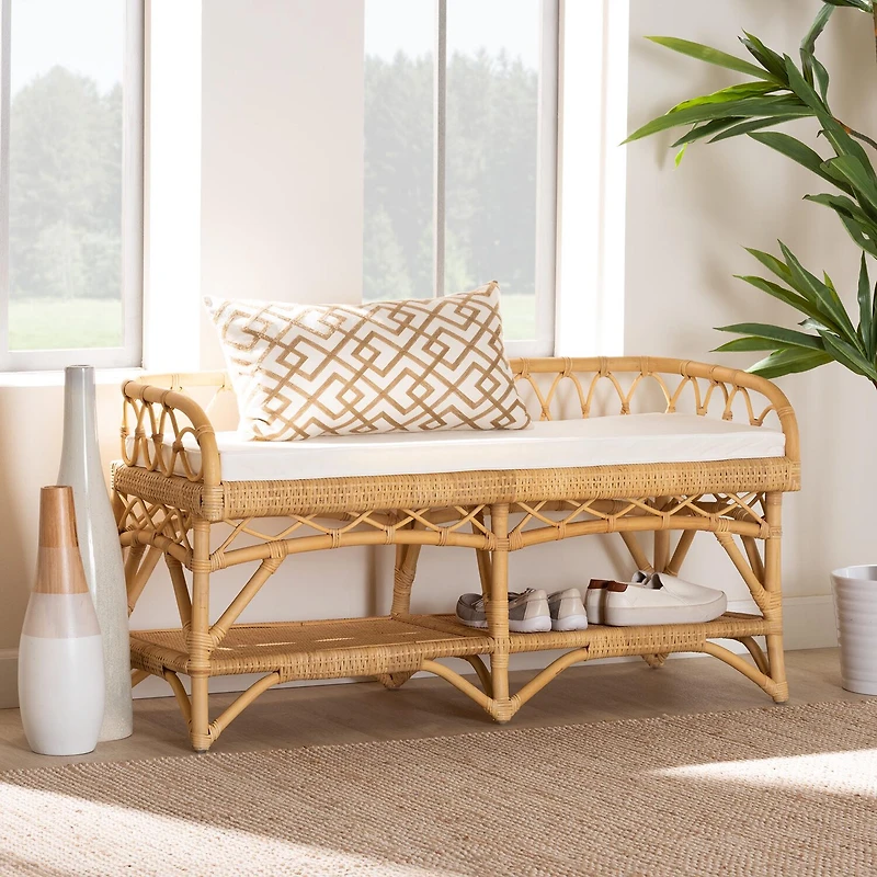 Leryn Rattan Bench