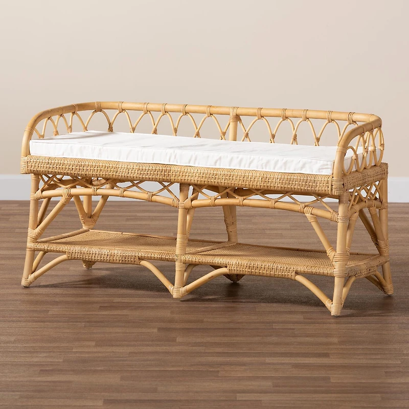 Leryn Rattan Bench