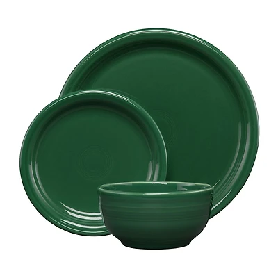 Fiesta Bistro Coupe 3-pc. Ceramic Place Setting
