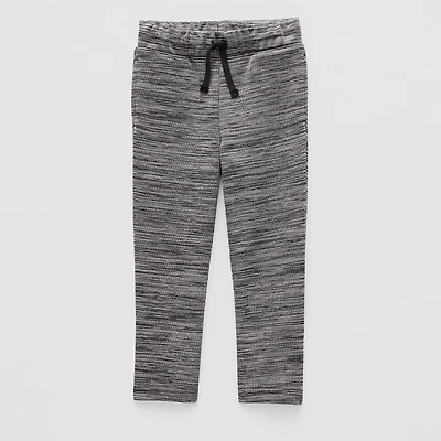 Okie Dokie Active Toddler Boys Straight Regular Fit Pull-On Pant