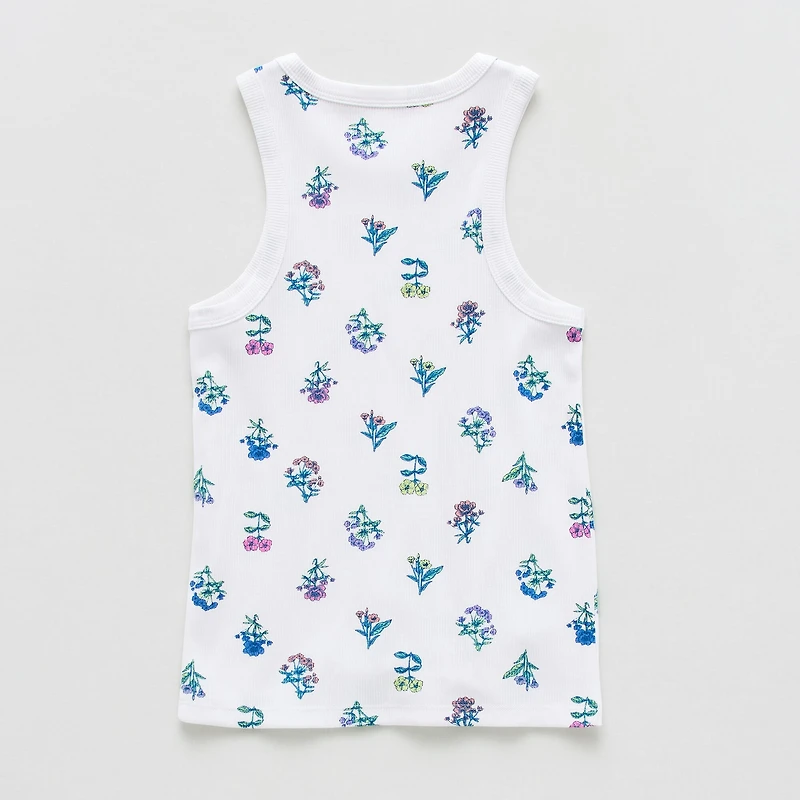 Thereabouts Little & Big Kid Girls Scoop Neck Sleeveless Tank Top