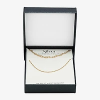 Womens 14K Gold Over Silver 2-pc. Necklace Set