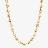 Limited Quantities! Womens 18K Gold Over Silver 21 Inch Mariner Chain Necklace