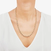 Limited Quantities! Womens 18K Gold Over Silver 21 Inch Mariner Chain Necklace