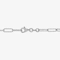 Limited Quantities! Womens Sterling Silver 18 Inch Paperclip Chain Necklace
