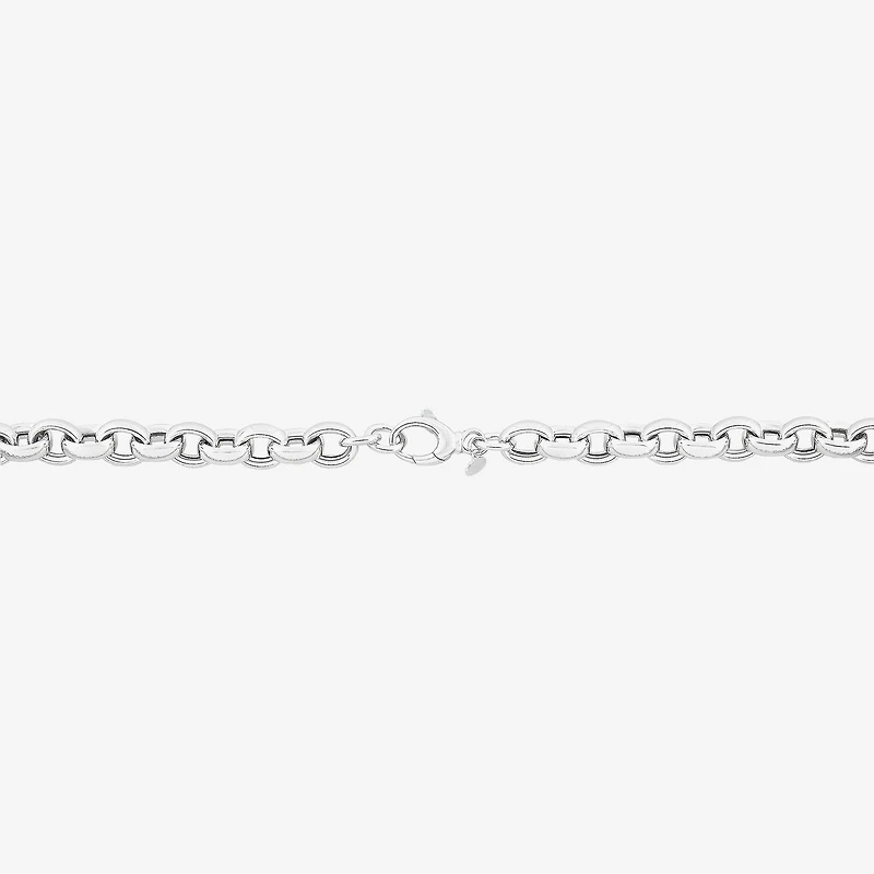 Limited Quantities! Womens Sterling Silver Inch Rolo Chain Necklace