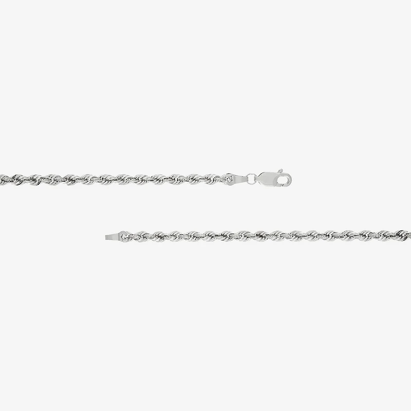 Limited Quantities! Womens 14K Gold Inch Rope Chain Necklace