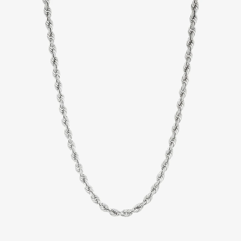 Limited Quantities! Womens 14K Gold Inch Rope Chain Necklace