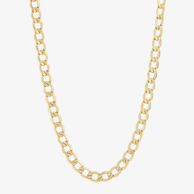 Limited Quantities! Mens 14K Gold 20 Inch Curb Chain Necklace