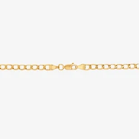 Limited Quantities! Womens 10K Gold 24 Inch Curb Chain Necklace