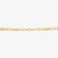 Limited Quantities! Womens 10K Gold 22 Inch Mariner Chain Necklace