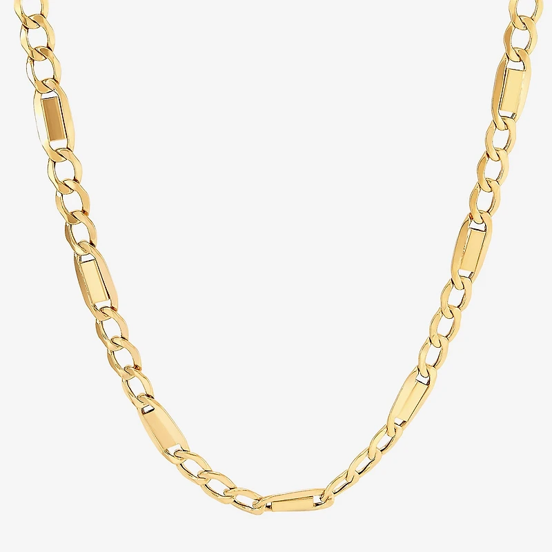 Limited Quantities! Womens 10K Gold 22 Inch Mariner Chain Necklace