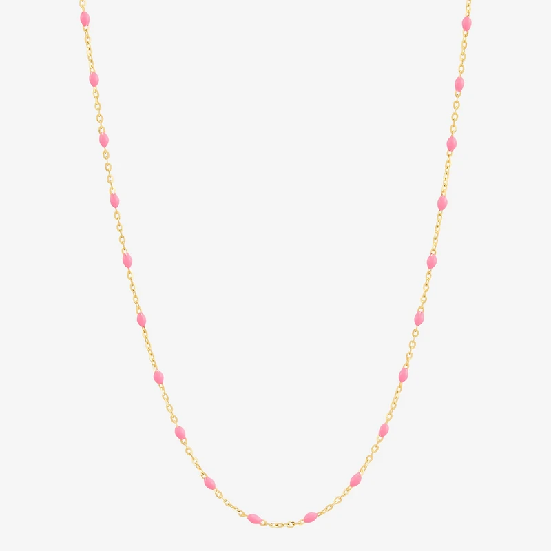 Limited Quantities! Womens 14K Gold 18 Inch Pendant Necklace