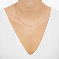 Limited Quantities! Womens 14K Gold 18 Inch Pendant Necklace