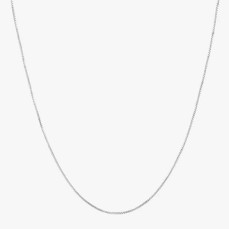 Limited Quantities! Womens 14K Gold Inch Box Chain Necklace