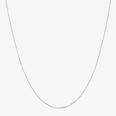 Limited Quantities! Womens 14K Gold Inch Box Chain Necklace