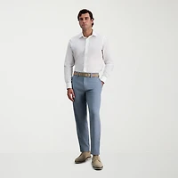Haggar Cool Right Performance Flex Mens Straight Fit Flat Front Pant