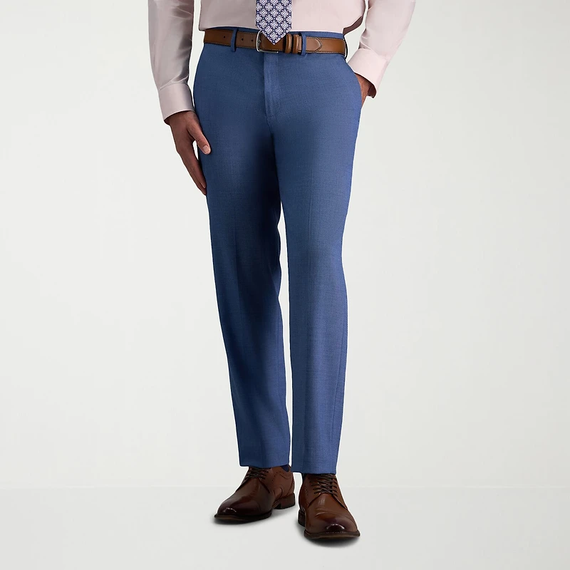 Haggar JMH Tailored Premium Stretch Mens Fabric Modern Fit Flat Front Suit Pant