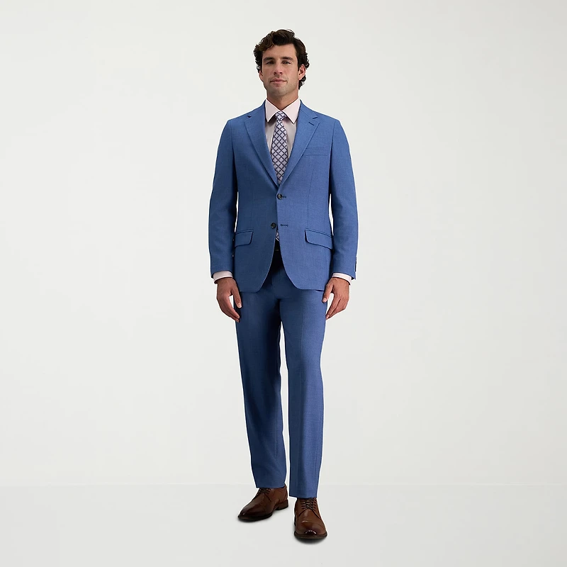 Haggar JMH Tailored Premium Stretch Mens Fabric Modern Fit Flat Front Suit Pant