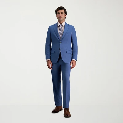 Haggar JMH Tailored Premium Stretch Mens Fabric Modern Fit Flat Front Suit Pant