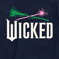 Mens Crew Neck Short Sleeve Regular Fit Wicked Big and Tall Graphic T-Shirt