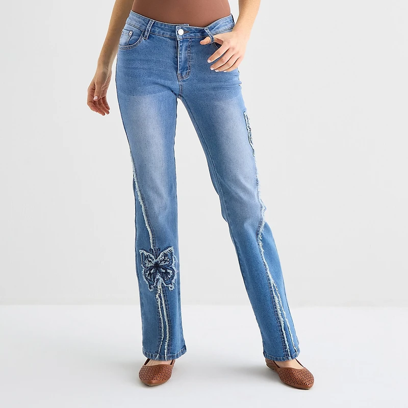 Forever 21 Womens Juniors Bootcut Jean
