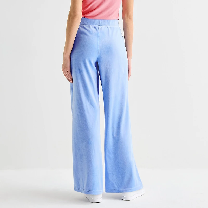 Juicy By Couture Womens Juniors Straight Mid Rise Sweatpant