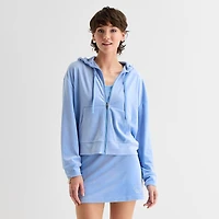 Juicy By Couture Womens Juniors Long Sleeve Hoodie