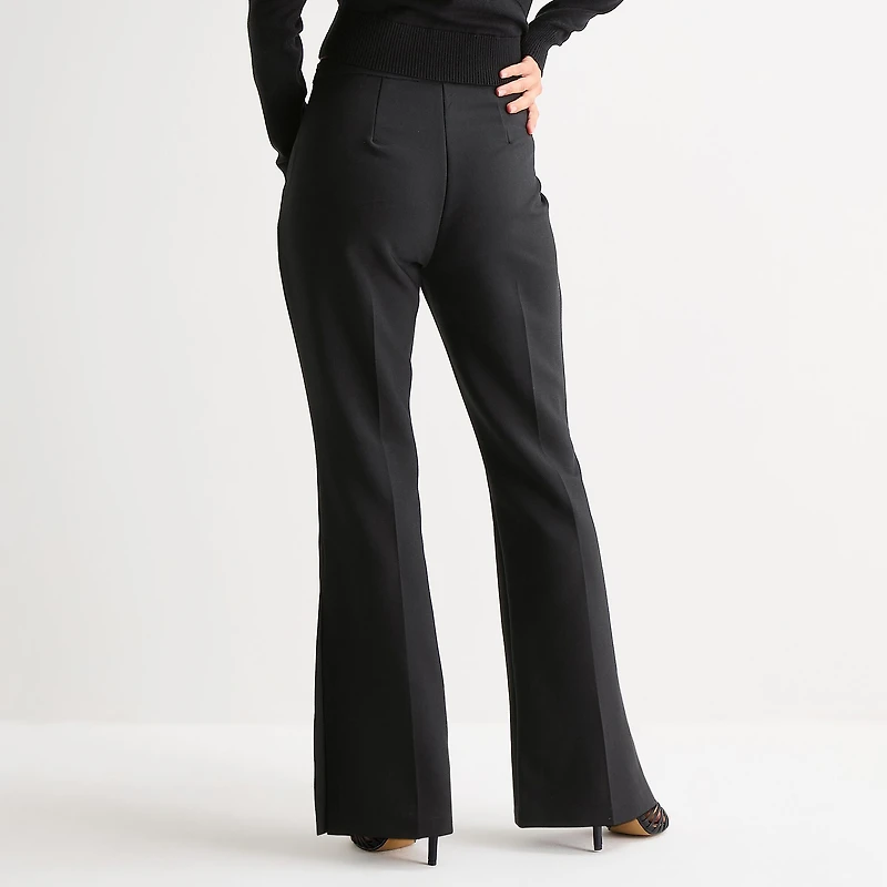 Bold Elements Womens Bootcut Mid Rise Trouser