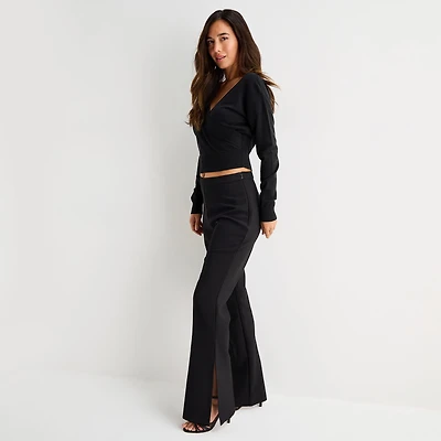 Bold Elements Womens Bootcut Mid Rise Trouser