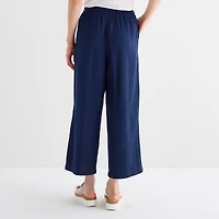 St. John's Bay Womens Straight Cropped Pant
