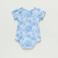 Okie Dokie Baby Girls Short Sleeve Romper