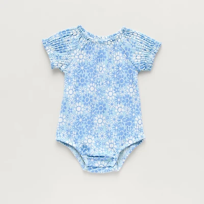 Okie Dokie Baby Girls Short Sleeve Romper