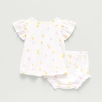 Okie Dokie Baby Girls Flutter 2-pc. Dress Set