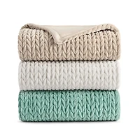 Fieldcrest Diamond Mink Throw