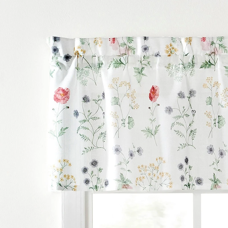Martha Stewart Garden Rod Pocket Tailored Valance