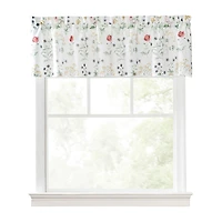 Martha Stewart Garden Rod Pocket Tailored Valance