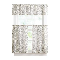 CHF Hummingbird 3-pc. Rod Pocket Window Tier