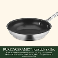 Cuisinart Stainless Steel 2-pc. Skillets Set