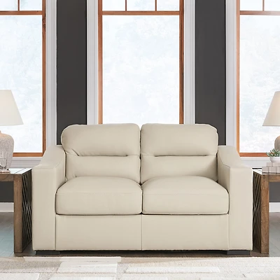 Signature Design by Ashley® Treasure Trove Track-Arm Upholstered Loveseat