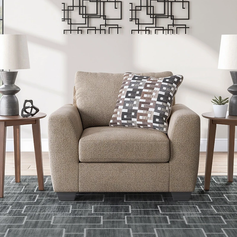 Signature Design by Ashley® Triston-Peaks Upholstered Oversized Armchair