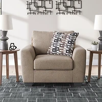 Signature Design by Ashley® Triston-Peaks Upholstered Oversized Armchair